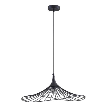 Κρεμαστό φωτιστικό οροφής ARIELLE 1xE27/20W/230V διάμετρος 50 cm μαύρο