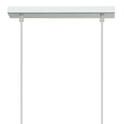 Κρεμαστό φωτιστικό οροφής ARMIN 2xGU10/10W/230V γυαλιστερό χρώμιο