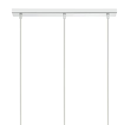 Κρεμαστό φωτιστικό οροφής ARMIN 3xGU10/10W/230V γυαλιστερό χρώμιο