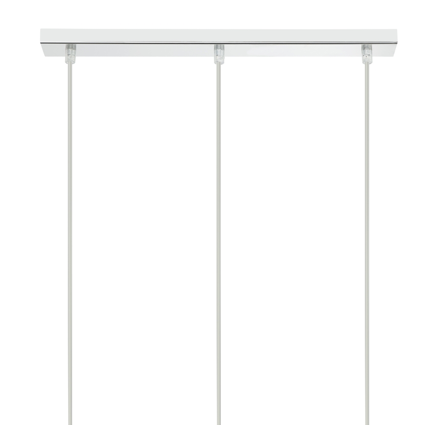 Κρεμαστό φωτιστικό οροφής ARMIN 3xGU10/10W/230V γυαλιστερό χρώμιο