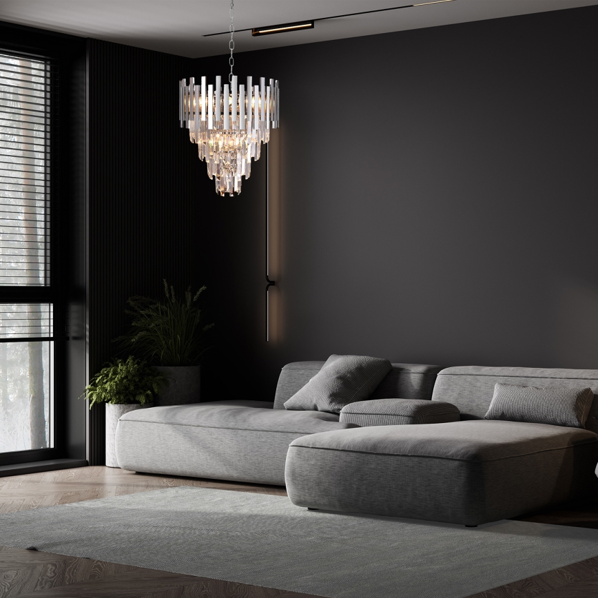 Κρεμαστό φωτιστικό οροφής ASPEN 9xE14/40W/230V