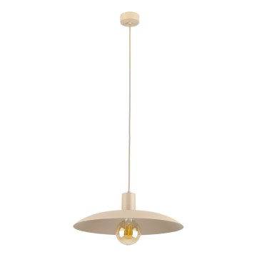 Κρεμαστό φωτιστικό οροφής ASTRA 1xE27/15W/230V διάμετρος 41 cm μπεζ