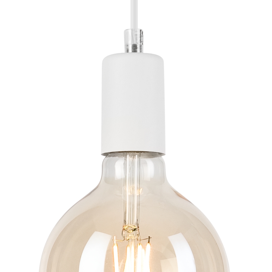 Κρεμαστό φωτιστικό οροφής ASTRID 1xE27/60W/230V λευκό