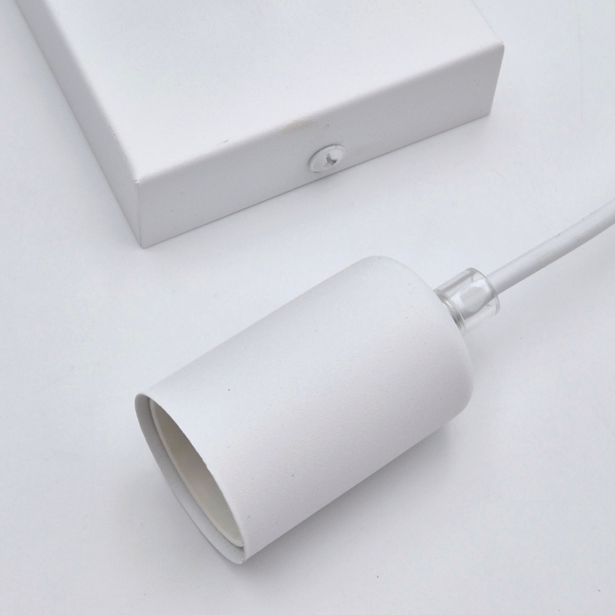 Κρεμαστό φωτιστικό οροφής ASTRID 1xE27/60W/230V λευκό