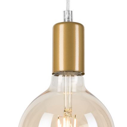 Κρεμαστό φωτιστικό οροφής ASTRID 1xE27/60W/230V χρυσό