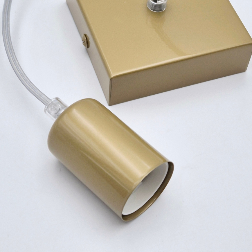 Κρεμαστό φωτιστικό οροφής ASTRID 1xE27/60W/230V χρυσό