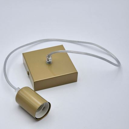 Κρεμαστό φωτιστικό οροφής ASTRID 1xE27/60W/230V χρυσό