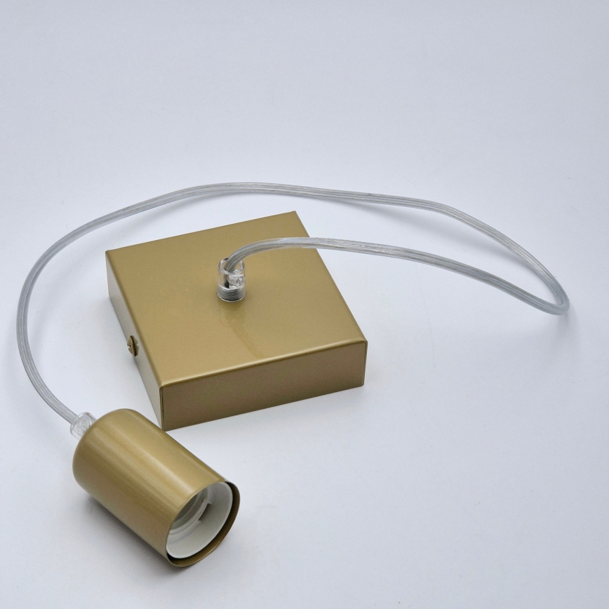 Κρεμαστό φωτιστικό οροφής ASTRID 1xE27/60W/230V χρυσό