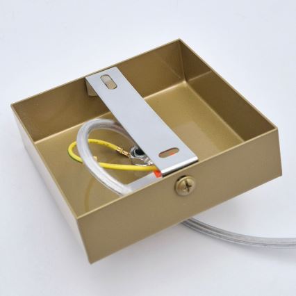 Κρεμαστό φωτιστικό οροφής ASTRID 1xE27/60W/230V χρυσό