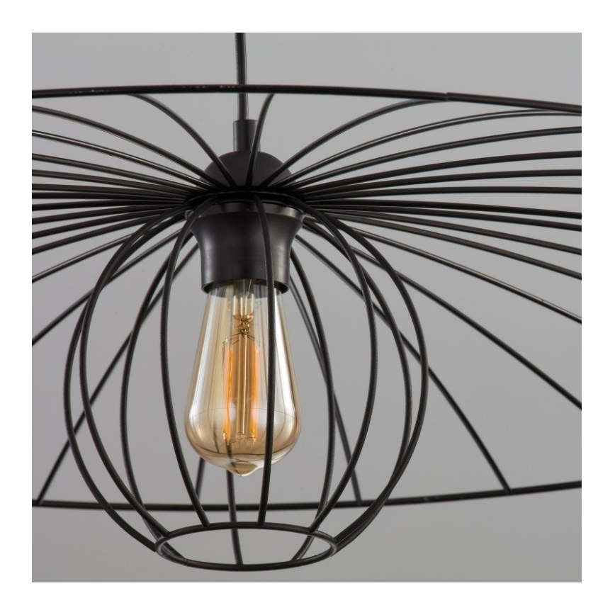 Κρεμαστό φωτιστικό οροφής BARBELLA 1xE27/60W/230V διάμετρος 80 cm