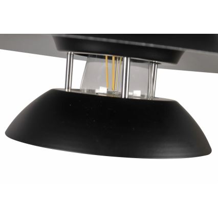 Κρεμαστό φωτιστικό οροφής BERIT 1xE27/20W/230V μαύρο