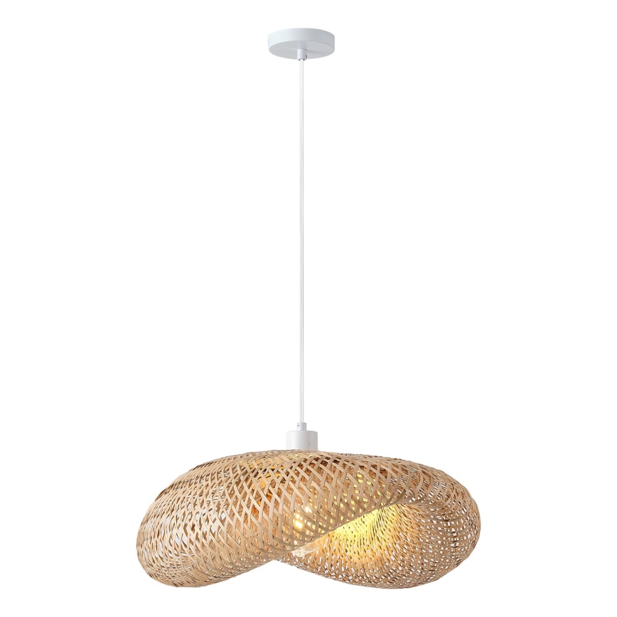 Κρεμαστό φωτιστικό οροφής CALYPSO 1xE27/15W/230V μπαμπού