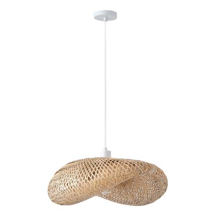 Κρεμαστό φωτιστικό οροφής CALYPSO 1xE27/15W/230V μπαμπού