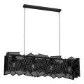 Κρεμαστό φωτιστικό οροφής CAMO 4xE27/15W/230V μαύρο