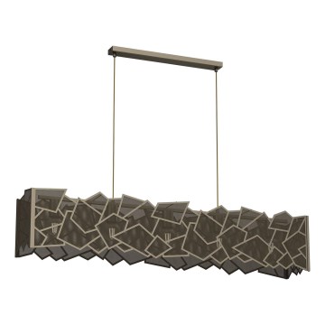 Κρεμαστό φωτιστικό οροφής CAMO 5xE27/15W/230V χρυσό