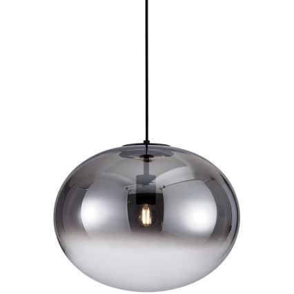 Κρεμαστό φωτιστικό οροφής CAMPANIA 1xE27/60W/230V μαύρο