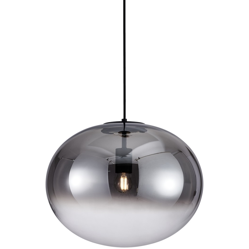 Κρεμαστό φωτιστικό οροφής CAMPANIA 1xE27/60W/230V μαύρο