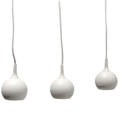 Κρεμαστό φωτιστικό οροφής COLM 3xGU10/30W/230V λευκό