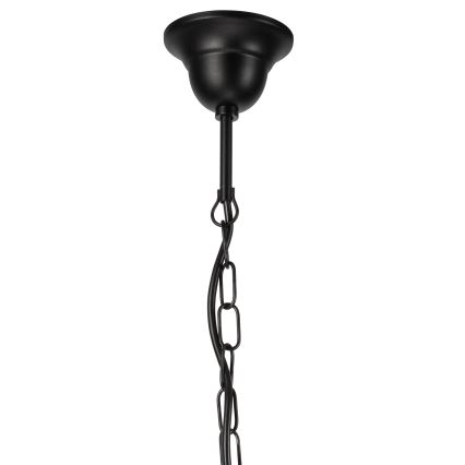 Κρεμαστό φωτιστικό οροφής DONATO 3xE14/40W/230V μαύρο