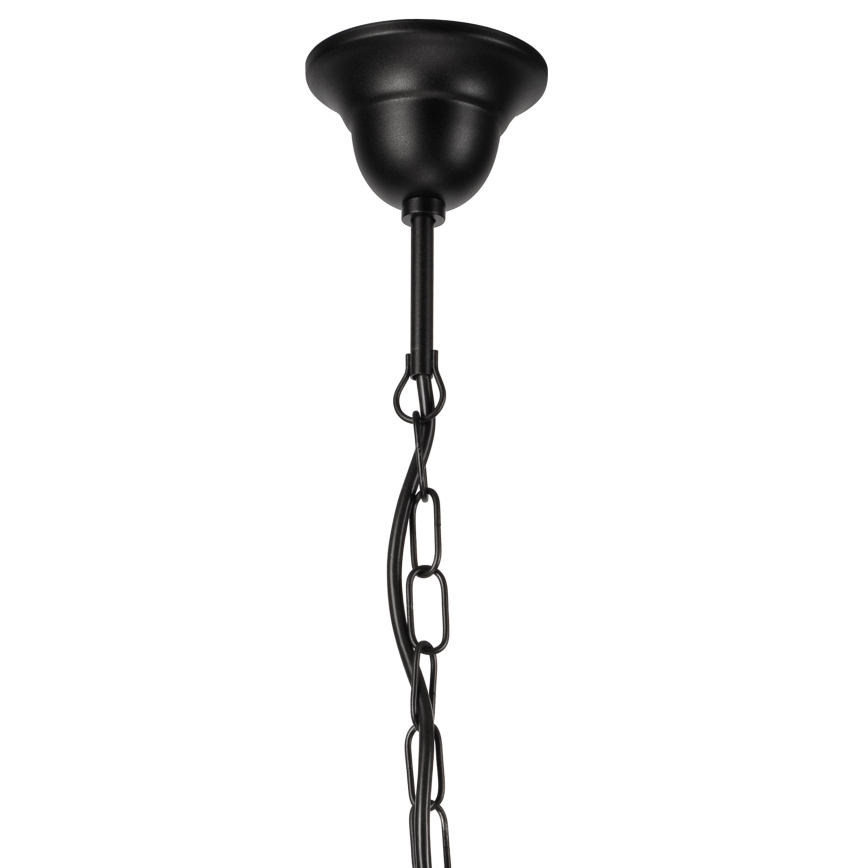 Κρεμαστό φωτιστικό οροφής DONATO 3xE14/40W/230V μαύρο