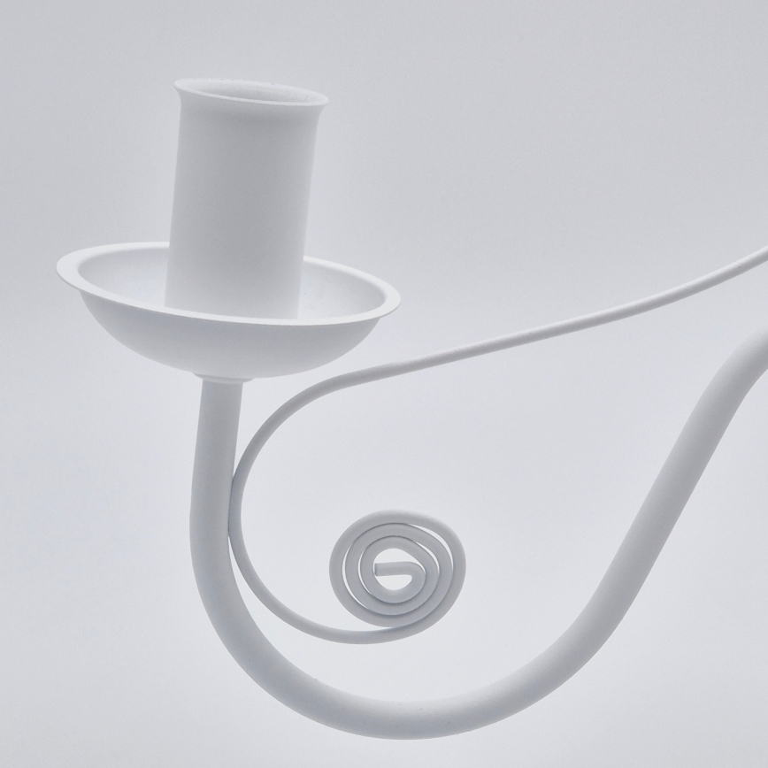 Κρεμαστό φωτιστικό οροφής DONATO 5xE14/40W/230V λευκό