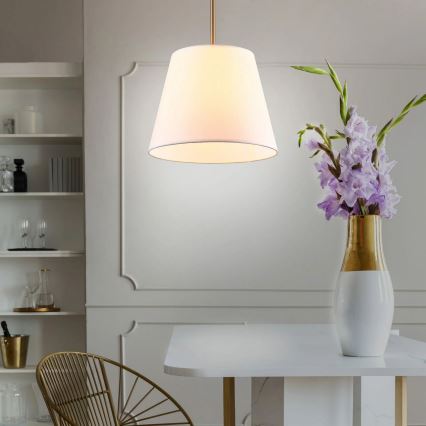 Κρεμαστό φωτιστικό οροφής ELENA 1xE27/20W/230V λευκό