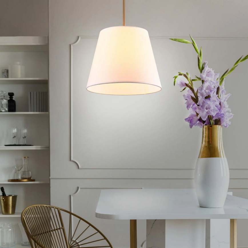 Κρεμαστό φωτιστικό οροφής ELENA 1xE27/20W/230V λευκό