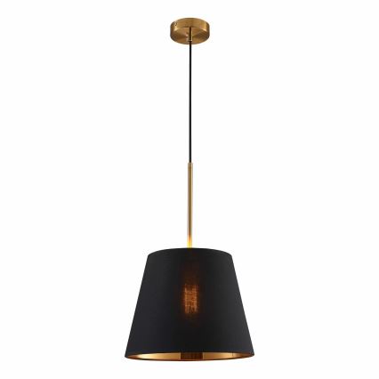 Κρεμαστό φωτιστικό οροφής ELENA 1xE27/20W/230V μαύρο