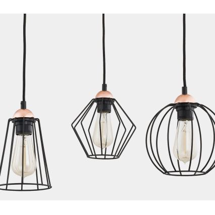 Κρεμαστό φωτιστικό οροφής GALAXY 4xE27/60W/230V spider