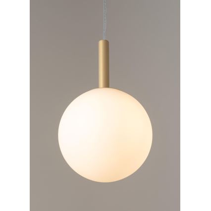 Κρεμαστό φωτιστικό οροφής GAMA 1xG9/12W/230V χρυσαφί