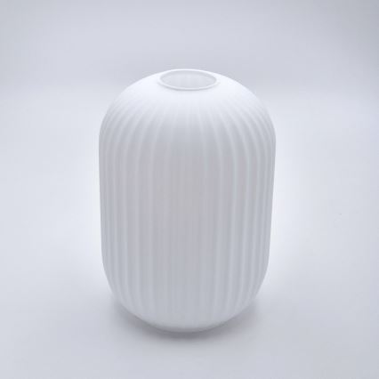 Κρεμαστό φωτιστικό οροφής HARMA 1xE27/15W/230V διάμετρος 14 cm λευκό/χρυσό