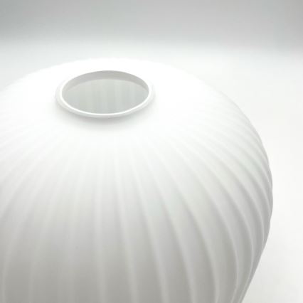 Κρεμαστό φωτιστικό οροφής HARMA 1xE27/15W/230V διάμετρος 20 cm λευκό/χρυσό