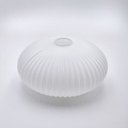 Κρεμαστό φωτιστικό οροφής HARMA 1xE27/15W/230V διάμετρος 25 cm λευκό/χρυσό