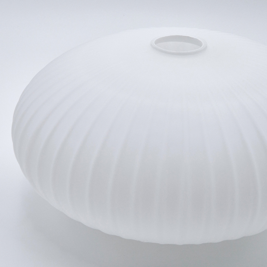 Κρεμαστό φωτιστικό οροφής HARMA 1xE27/15W/230V διάμετρος 30 cm λευκό/χρυσό