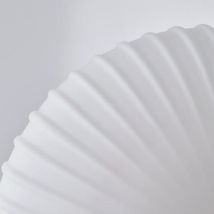 Κρεμαστό φωτιστικό οροφής HARMA 1xE27/15W/230V διάμετρος 30 cm λευκό/χρυσό