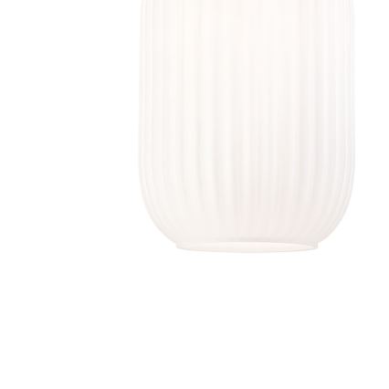 Κρεμαστό φωτιστικό οροφής HARMONY 1xE27/15W/230V διάμετρος 14 cm λευκό/δρυς