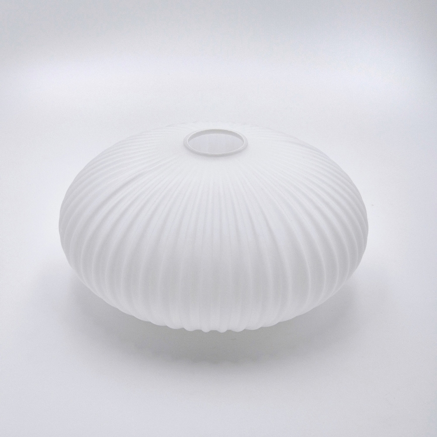 Κρεμαστό φωτιστικό οροφής HARMONY 1xE27/15W/230V διάμετρος 25 cm λευκό/δρυς