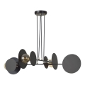 Κρεμαστό φωτιστικό οροφής IDEA 4xE27/15W/230V μαύρο