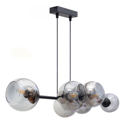 Κρεμαστό φωτιστικό οροφής LATIL 6xE27/60W/230V