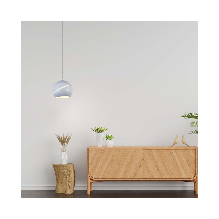 Κρεμαστό φωτιστικό οροφής LED αφής LED/8,5W/230V 3000K λευκό