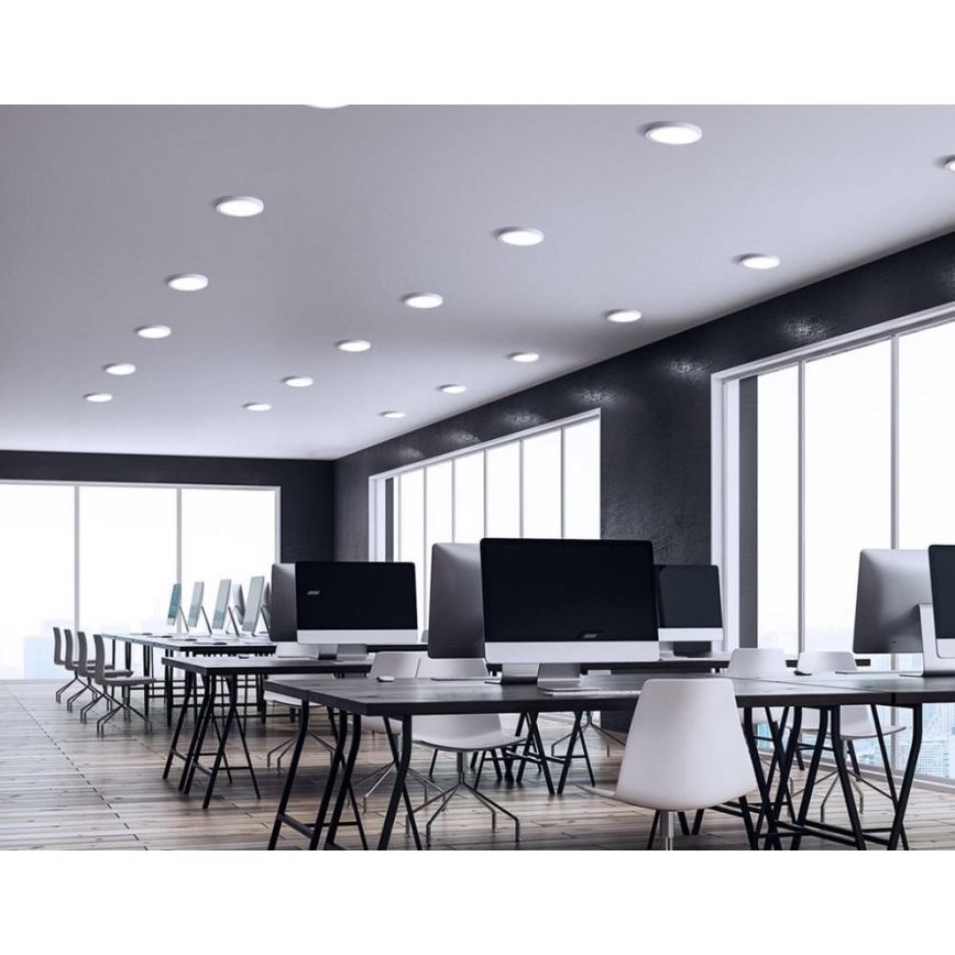 Κρεμαστό φωτιστικό οροφής LED ALGINE 2σε1 LED/18W/230V 3000K