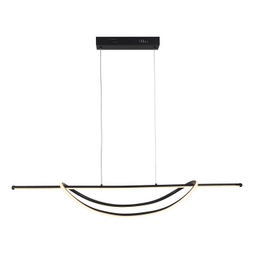 Κρεμαστό φωτιστικό οροφής LED AMBAR LED/35W/230V μαύρο