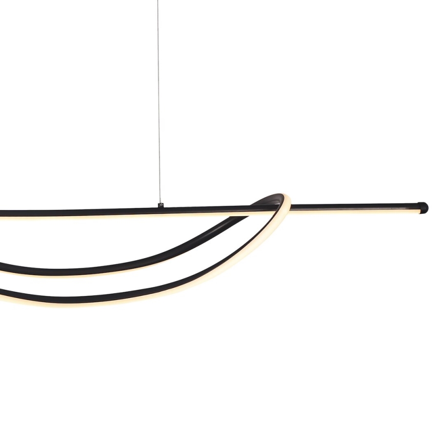 Κρεμαστό φωτιστικό οροφής LED AMBAR LED/35W/230V μαύρο