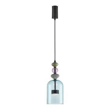 Κρεμαστό φωτιστικό οροφής LED ARTE LED/12W/230V διάμετρος 16 cm μαύρο