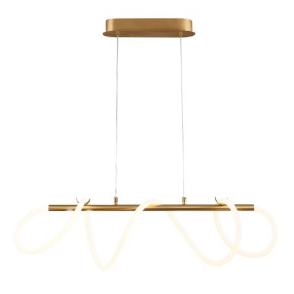 Κρεμαστό φωτιστικό οροφής LED EMMA LED/38W/230V χρυσό