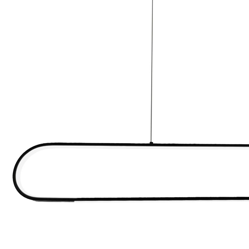 Κρεμαστό φωτιστικό οροφής LED FRAME LED/42W/230V μαύρο
