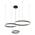 Κρεμαστό φωτιστικό οροφής LED GRAVITY LED/108W/230V μαύρο