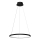 Κρεμαστό φωτιστικό οροφής LED HOOP LED/27W/230V διάμετρος 50 cm 4000K μαύρο