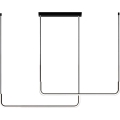 Κρεμαστό φωτιστικό οροφής LED HORIZONT 2xLED/11W/230V μαύρο