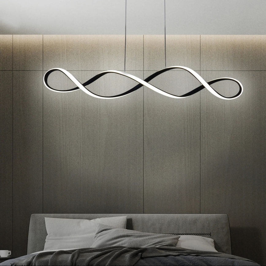 Κρεμαστό φωτιστικό οροφής LED INFINITO LED/34W/230V μαύρο